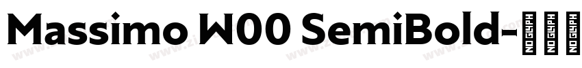 Massimo W00 SemiBold字体转换 Massimo W00 SemiBold字体转换